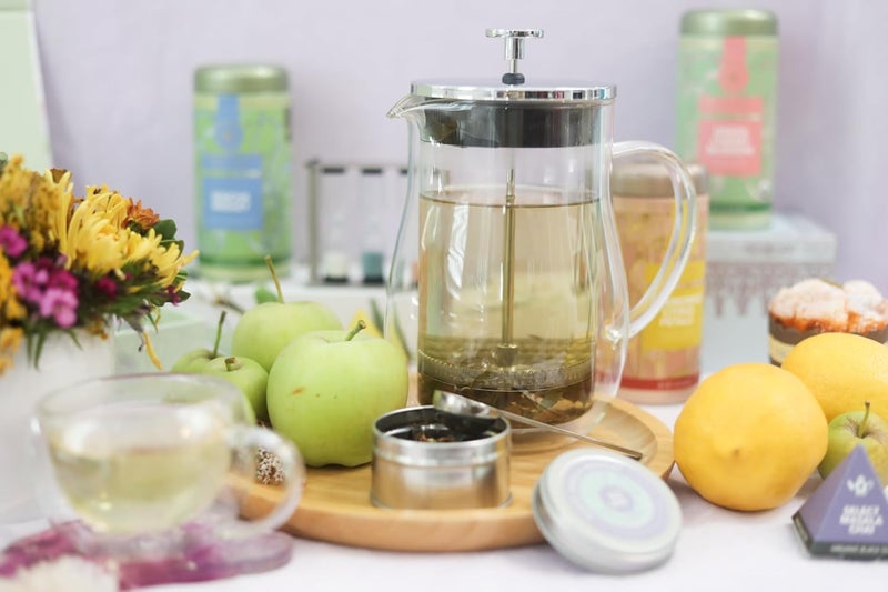 Teabloom Stay-Hot Glass French Press – Insulated 27-Ounce (800 mL) Loose Tea Steeper and Coffee Maker – Connoisseur's Choice - Image 2